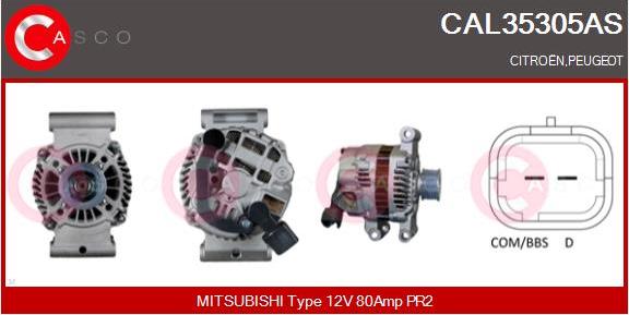 Casco CAL35305AS - Alternator furqanavto.az