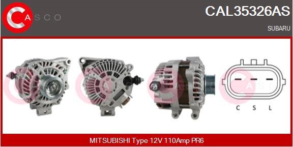 Casco CAL35326AS - Alternator furqanavto.az