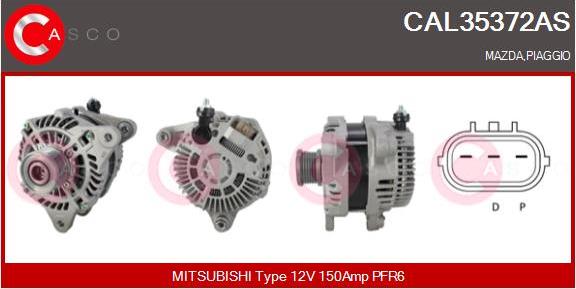 Casco CAL35372AS - Alternator furqanavto.az