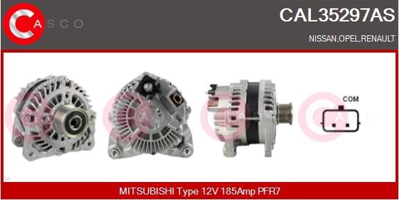 Casco CAL35297AS - Alternator furqanavto.az