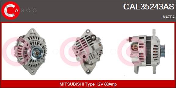 Casco CAL35243AS - Alternator furqanavto.az