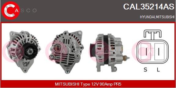 Casco CAL35214AS - Alternator furqanavto.az