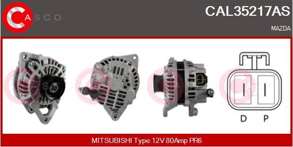 Casco CAL35217AS - Alternator furqanavto.az