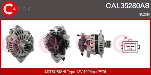 Casco CAL35280AS - Alternator furqanavto.az