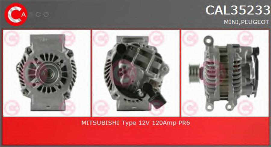 Casco CAL35233 - Alternator furqanavto.az