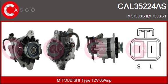 Casco CAL35224AS - Alternator furqanavto.az