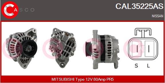 Casco CAL35225AS - Alternator furqanavto.az