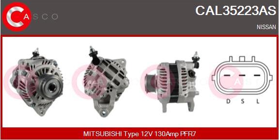 Casco CAL35223AS - Alternator furqanavto.az