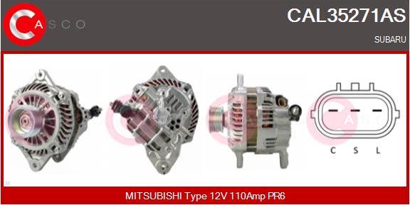 Casco CAL35271AS - Alternator furqanavto.az