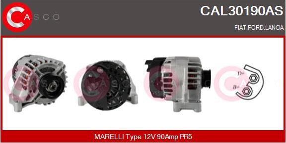 Casco CAL30190AS - Alternator furqanavto.az