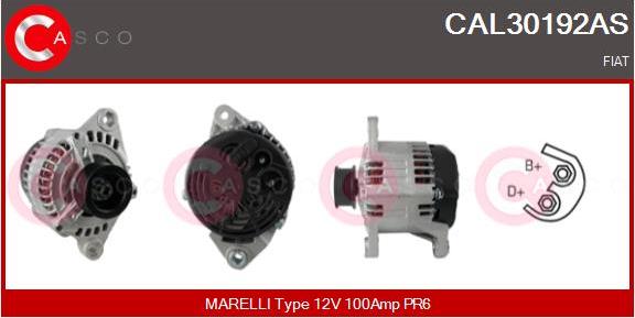 Casco CAL30192AS - Alternator furqanavto.az