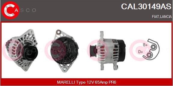 Casco CAL30149AS - Alternator furqanavto.az