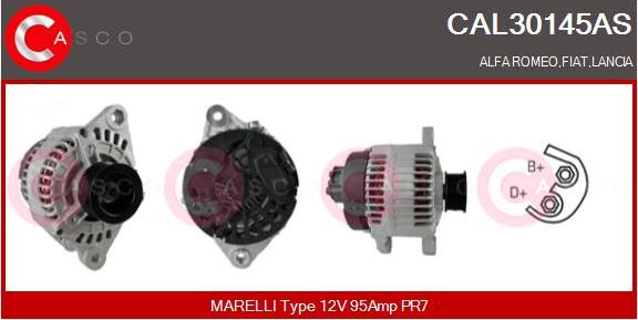 Casco CAL30145AS - Alternator furqanavto.az