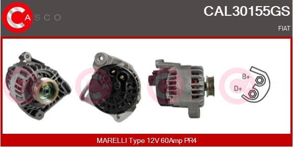 Casco CAL30155GS - Alternator furqanavto.az