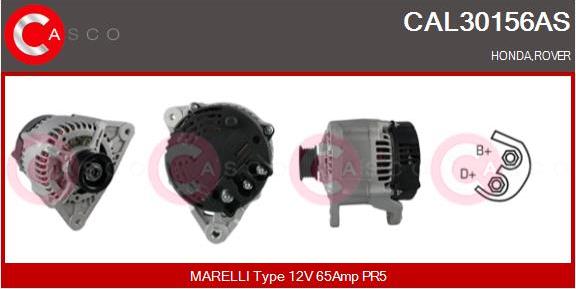 Casco CAL30156AS - Alternator furqanavto.az