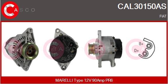 Casco CAL30150AS - Alternator furqanavto.az