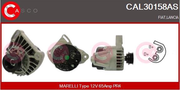 Casco CAL30158AS - Alternator furqanavto.az