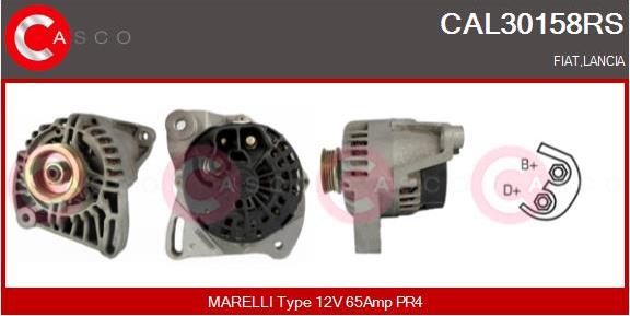 Casco CAL30158RS - Alternator furqanavto.az