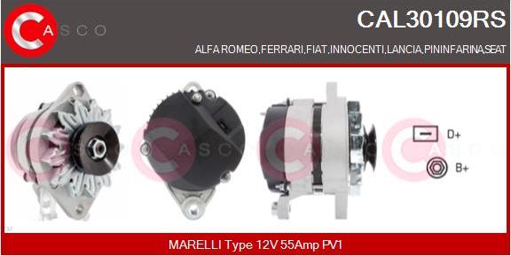 Casco CAL30109RS - Alternator furqanavto.az