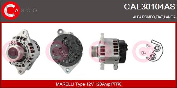 Casco CAL30104AS - Alternator furqanavto.az