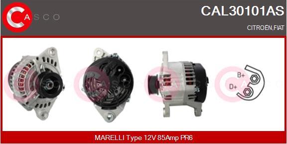 Casco CAL30101AS - Alternator furqanavto.az