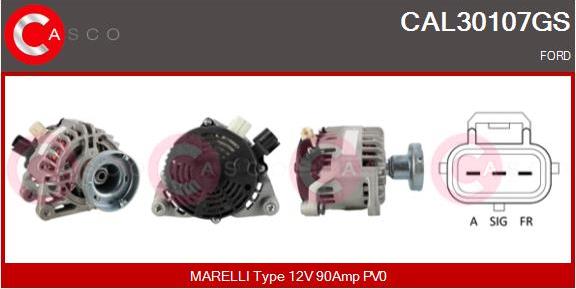 Casco CAL30107GS - Alternator furqanavto.az