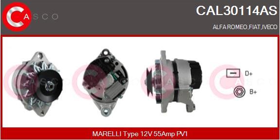 Casco CAL30114AS - Alternator furqanavto.az