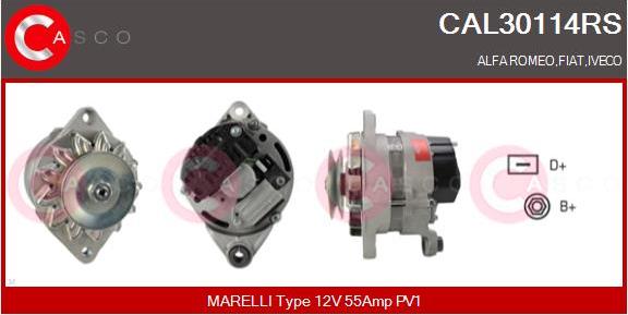 Casco CAL30114RS - Alternator furqanavto.az