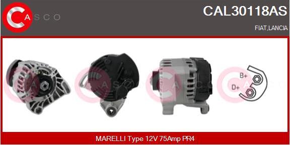 Casco CAL30118AS - Alternator furqanavto.az