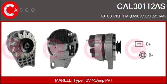 Casco CAL30112AS - Alternator furqanavto.az