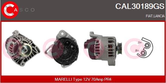 Casco CAL30189GS - Alternator furqanavto.az