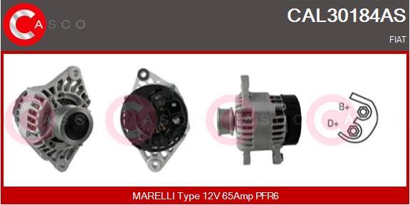 Casco CAL30184AS - Alternator furqanavto.az