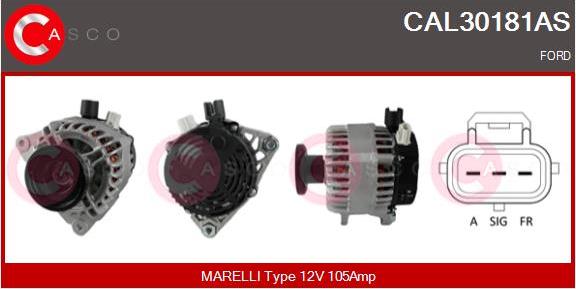 Casco CAL30181AS - Alternator furqanavto.az