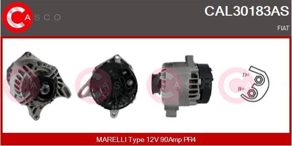 Casco CAL30183AS - Alternator furqanavto.az