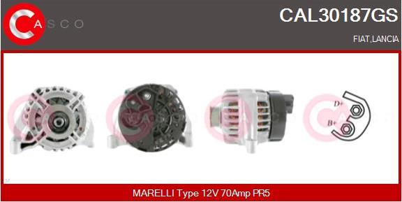 Casco CAL30187GS - Alternator furqanavto.az