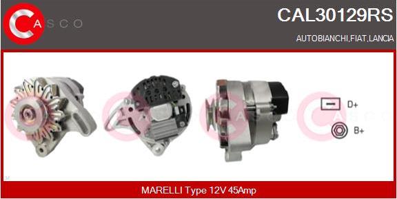 Casco CAL30129RS - Alternator furqanavto.az