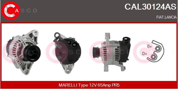 Casco CAL30124AS - Alternator furqanavto.az