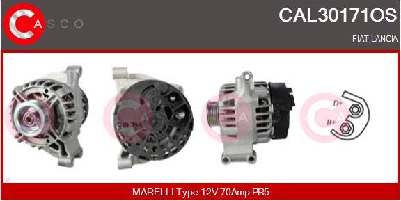 Casco CAL30171OS - Alternator furqanavto.az