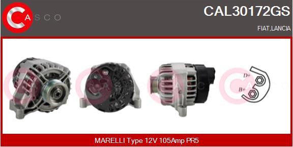 Casco CAL30172GS - Alternator furqanavto.az