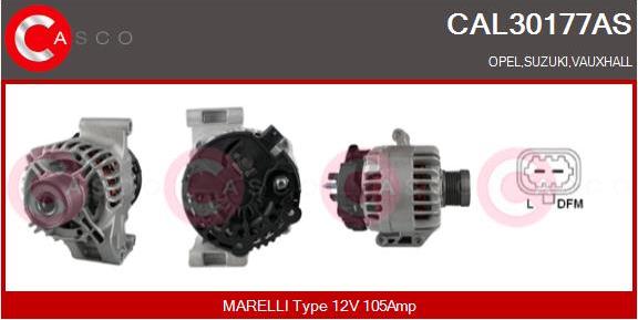 Casco CAL30177AS - Alternator furqanavto.az