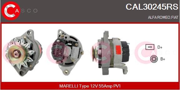 Casco CAL30245RS - Alternator furqanavto.az