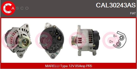 Casco CAL30243AS - Alternator furqanavto.az