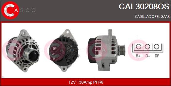 Casco CAL30208OS - Alternator furqanavto.az