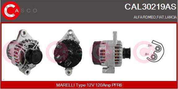 Casco CAL30219AS - Alternator furqanavto.az