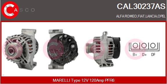 Casco CAL30237AS - Alternator furqanavto.az