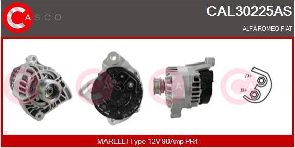 Casco CAL30225AS - Alternator furqanavto.az