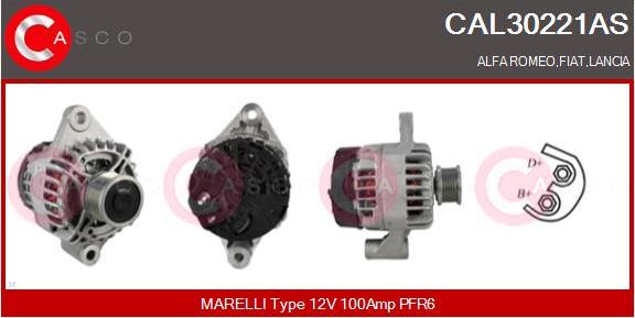 Casco CAL30221AS - Alternator furqanavto.az