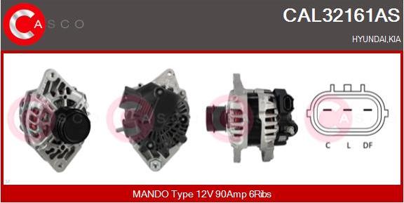 Casco CAL32161AS - Alternator furqanavto.az