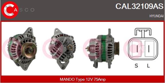 Casco CAL32109AS - Alternator furqanavto.az