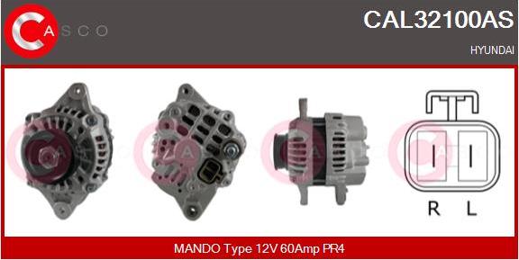 Casco CAL32100AS - Alternator furqanavto.az